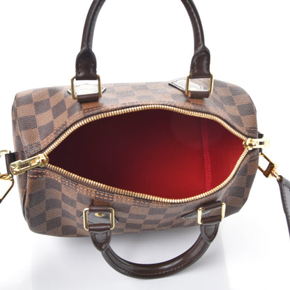Louis Vuitton Damier Ebene Speedy Bandouliere 25 6 of 10