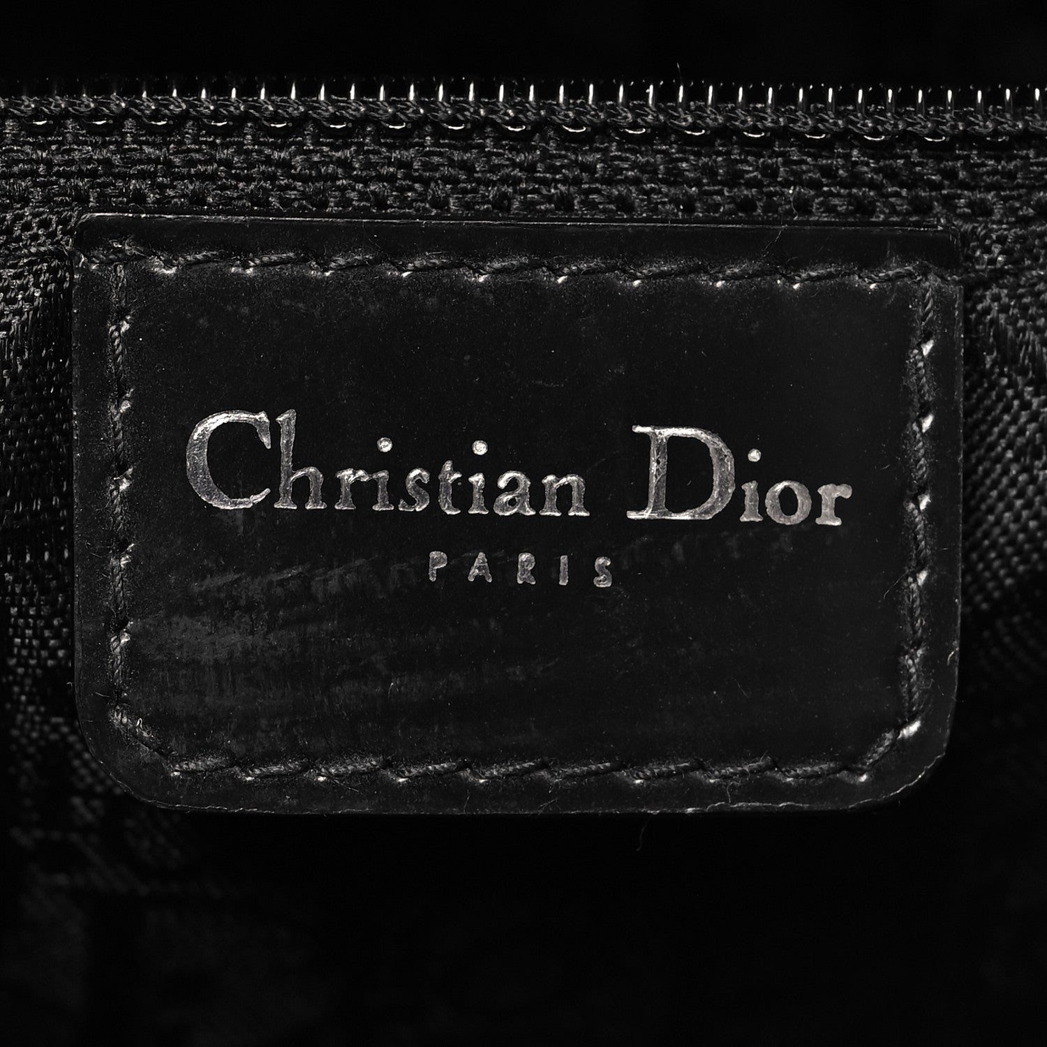 Christian Dior Calfskin Gambler Dice Bowler Black 6 of 12