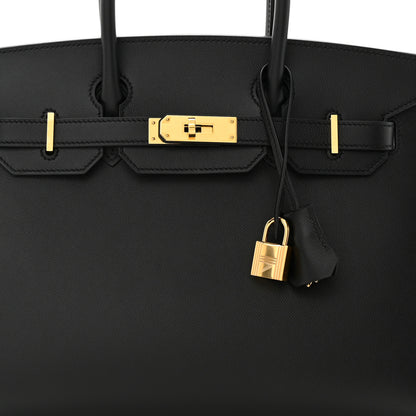 Hermes Madame Calfskin Birkin Sellier 30 Black 8 of 11