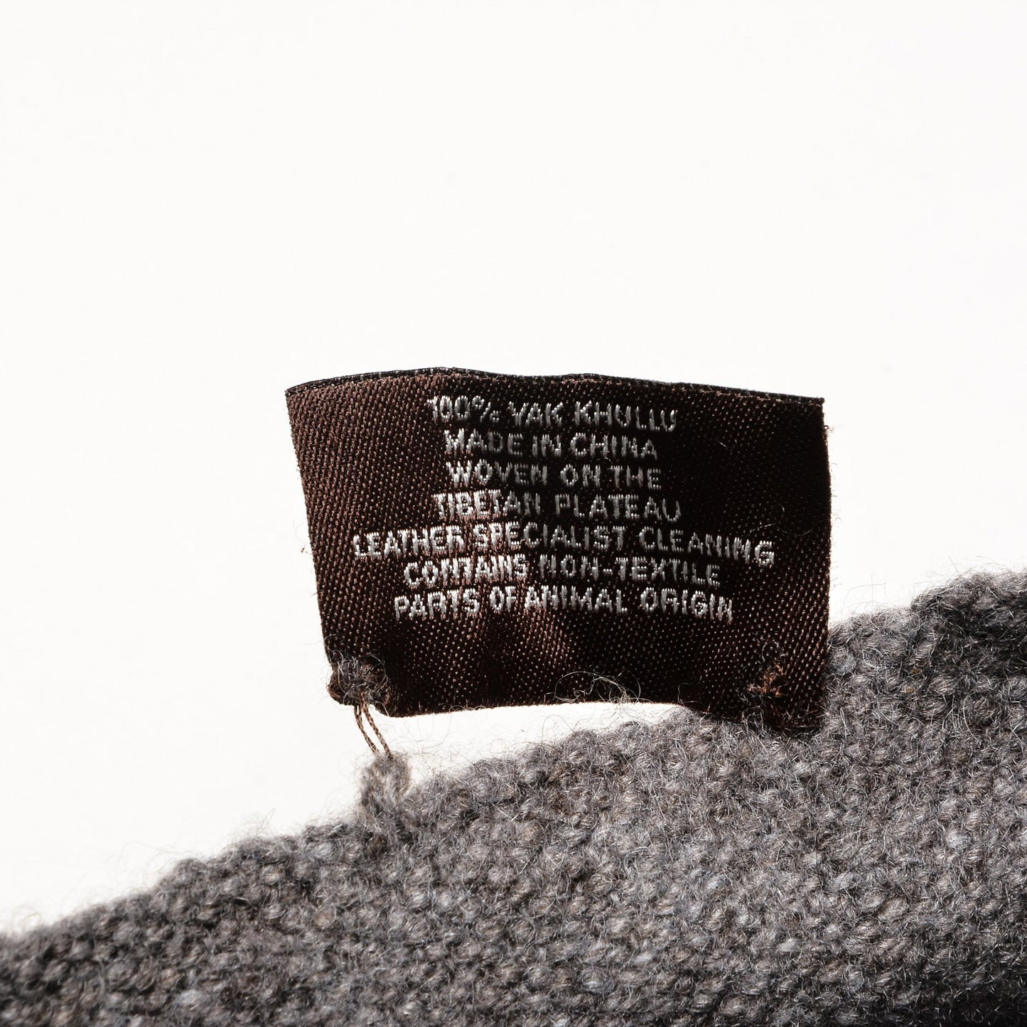 Yak Wool Toit du Monde Stole