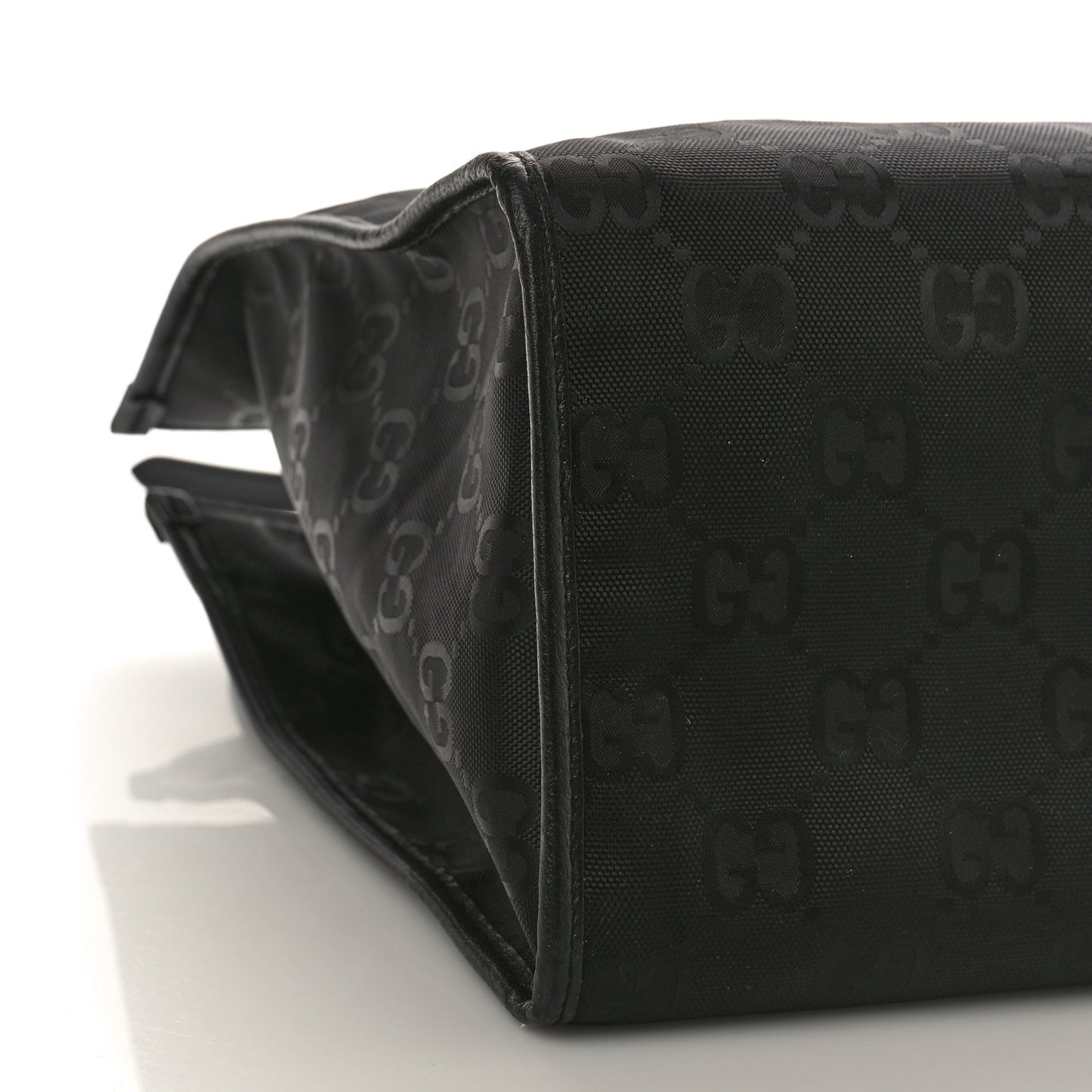 Econyl Nylon Monogram Large Off The Grid Tote Bag Black