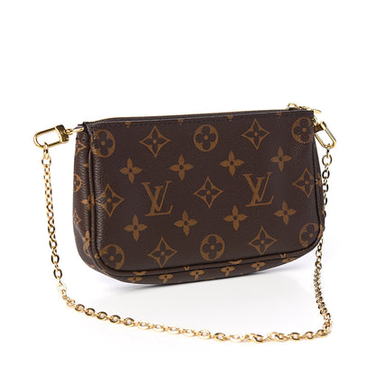 Louis Vuitton Monogram Multi Pochette Accessories Mini Pochette 2 of 9