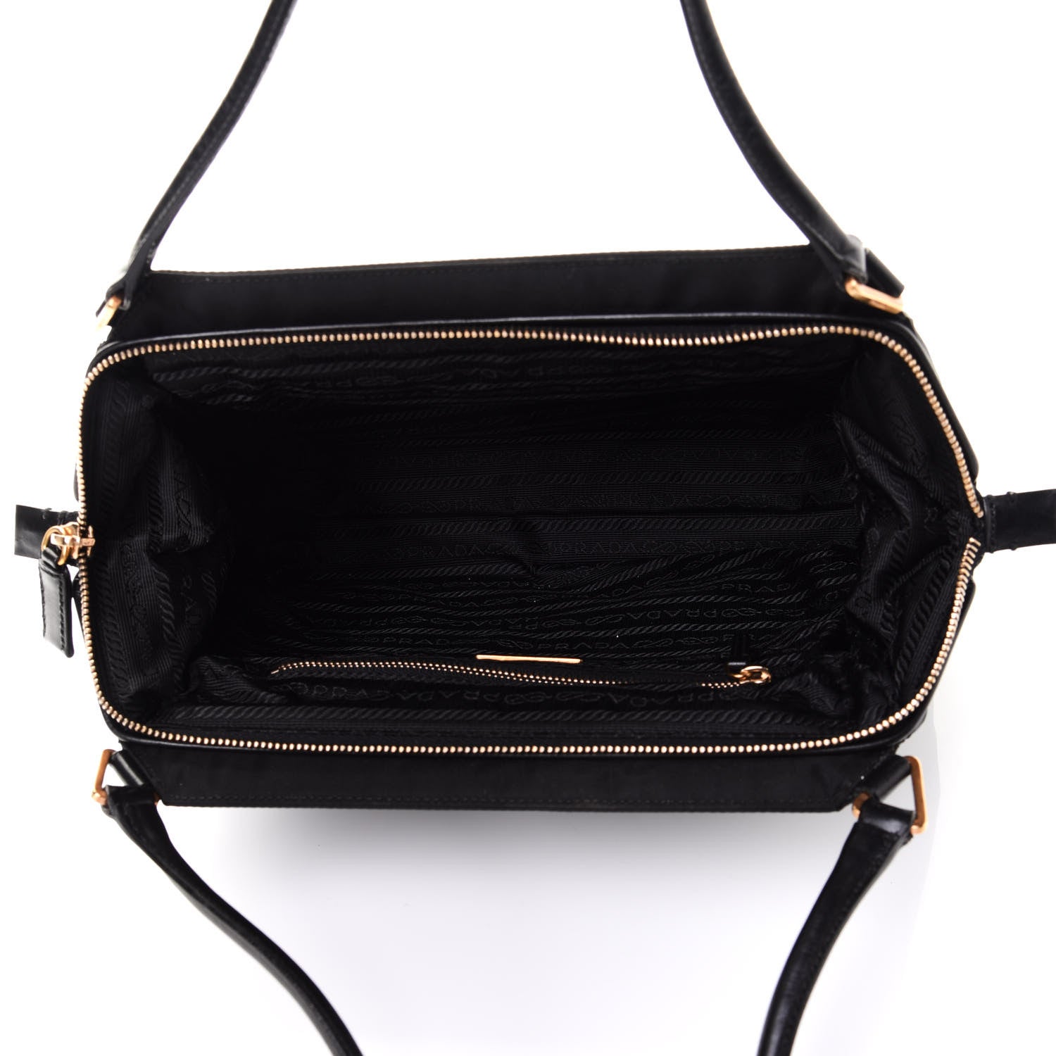 Prada Tessuto Nylon Tote Black 4 of 9