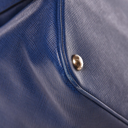 Prada Saffiano Cuir Open Promenade Tote Bluette 15 of 15