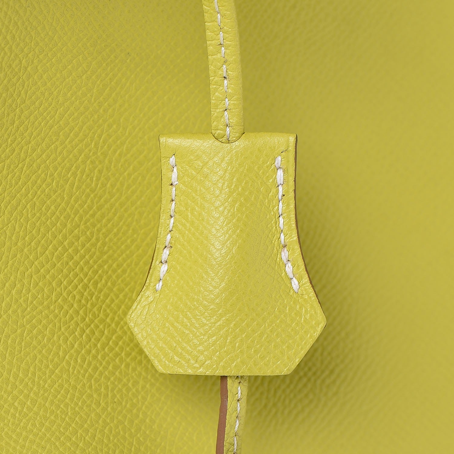 Hermes Epsom Candy Birkin 35 Lime Gris Perle 31 of 33