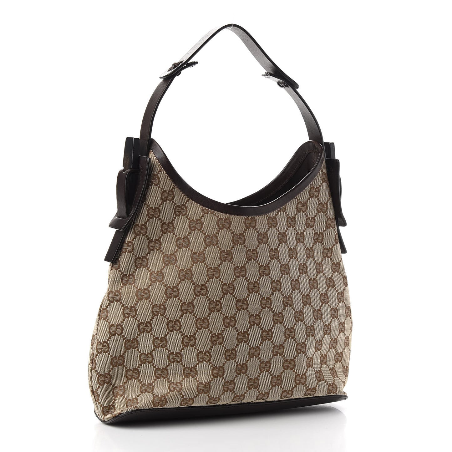 Monogram Small Hobo Dark Brown