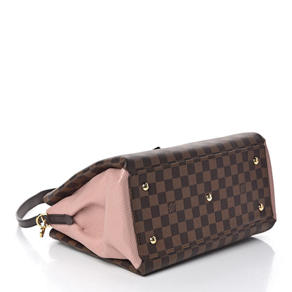 Louis Vuitton Cuir Taurillon Damier Ebene Normandy Magnolia 4 of 9