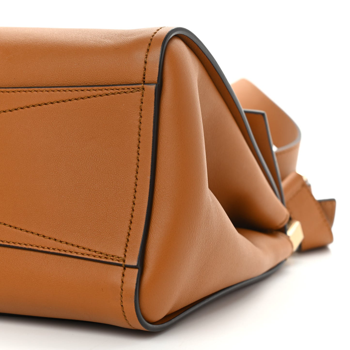 Calfskin Small Mystic Shoulder Bag Desert