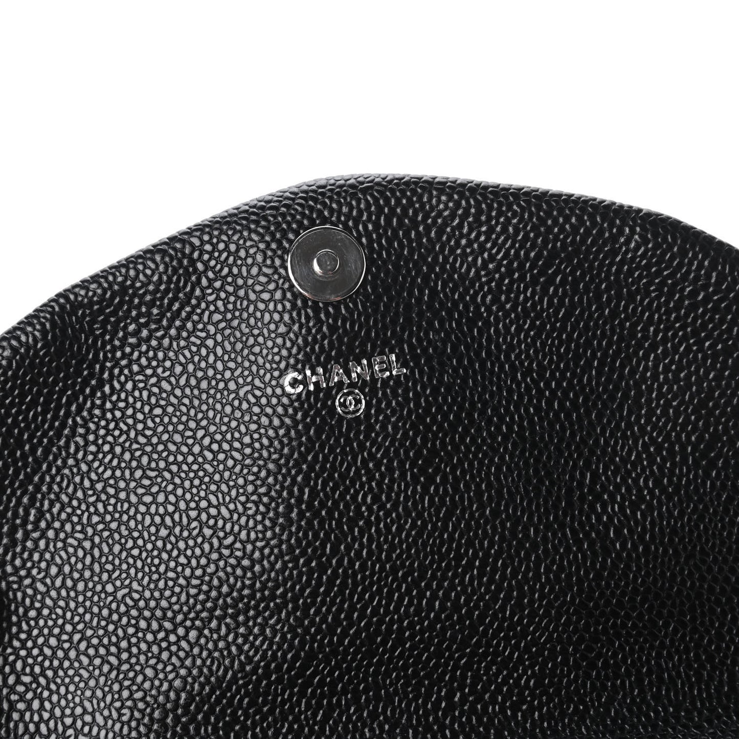 Caviar Half Moon Wallet On Chain WOC Black
