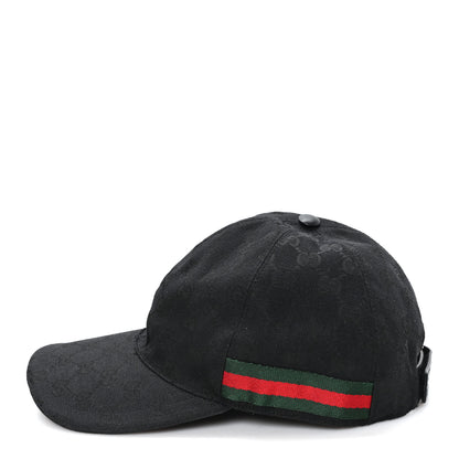 Gucci Monogram Web Baseball Hat M Black 4 of 9