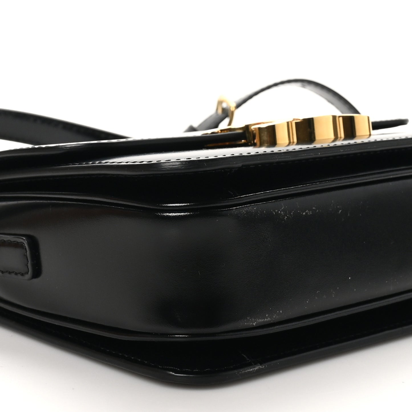 Shiny Calfskin Teen Triomphe Black
