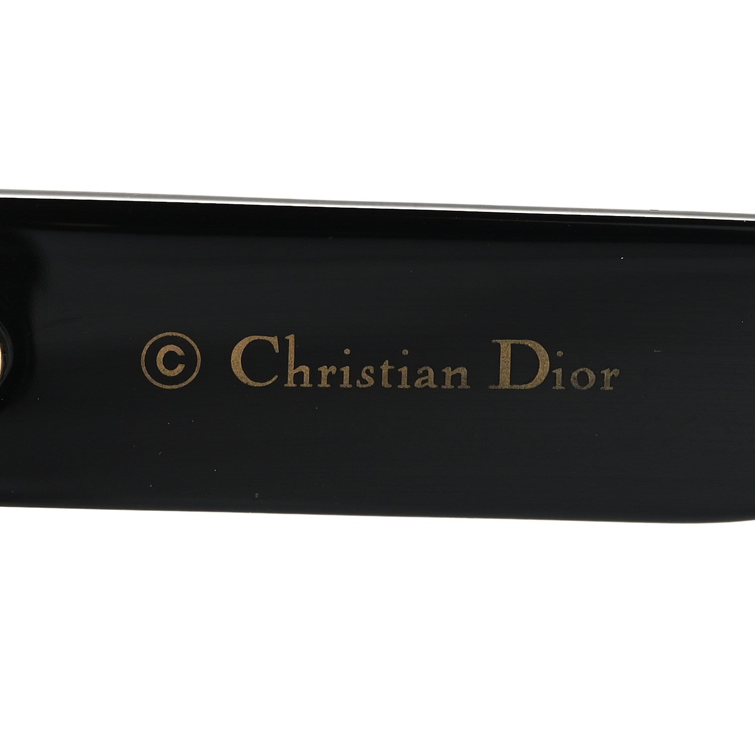 Christian Dior Acetate DDiorF Cat Eye Sunglasses Black 6 of 9