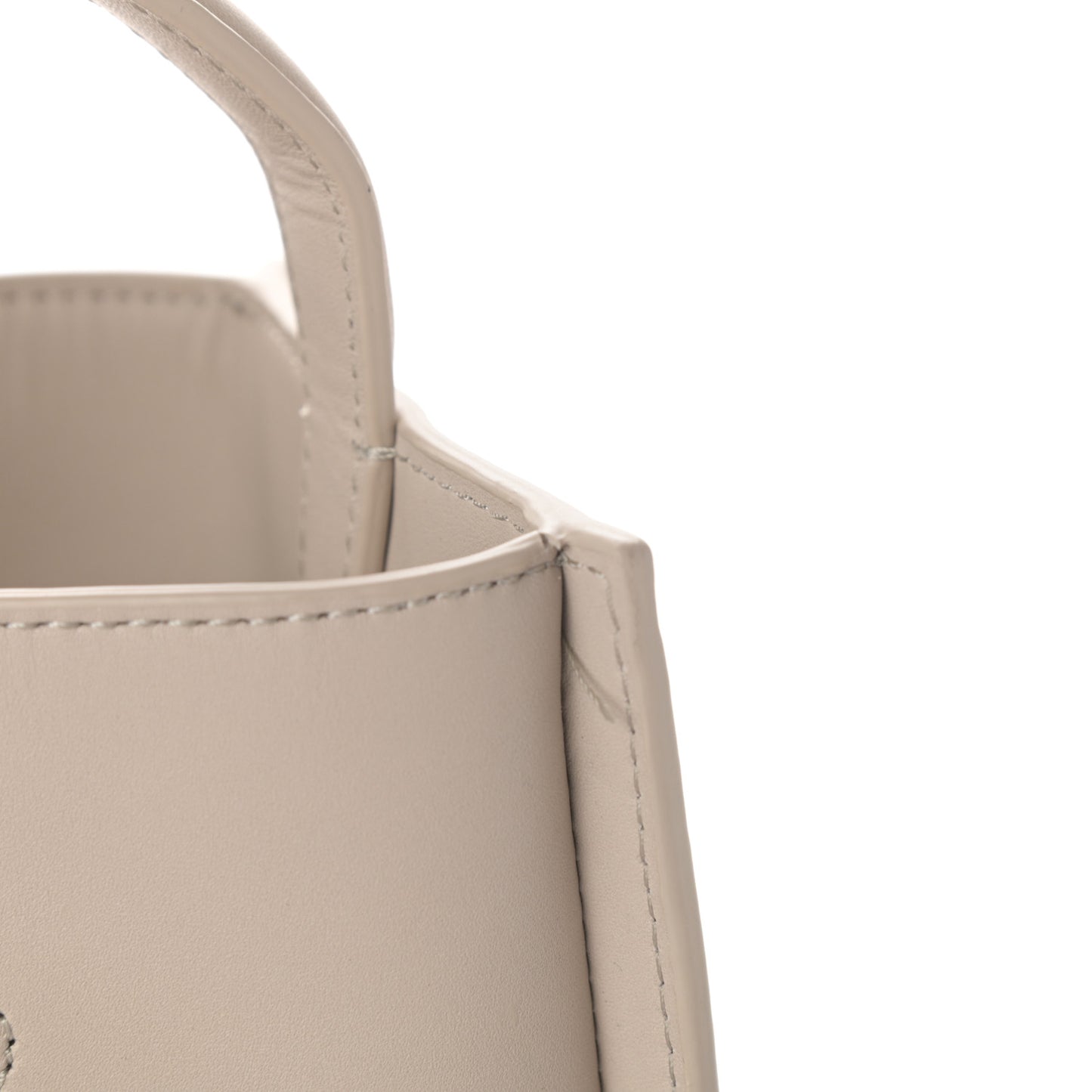 Smooth Calfskin Small Soleil Bucket Bag Feather
