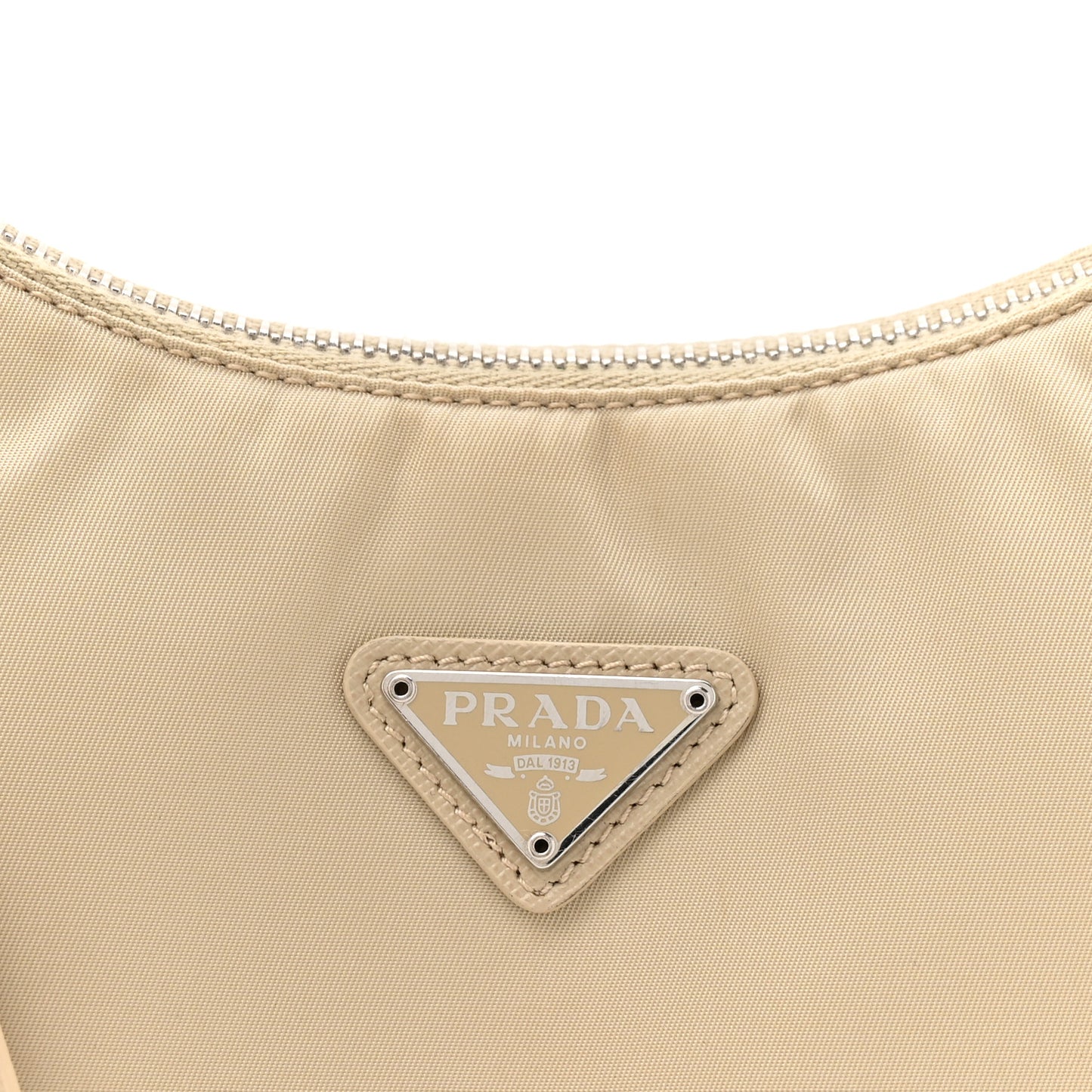 Re-Nylon Saffiano Mini Re-Edition 2005 Bag Deserto