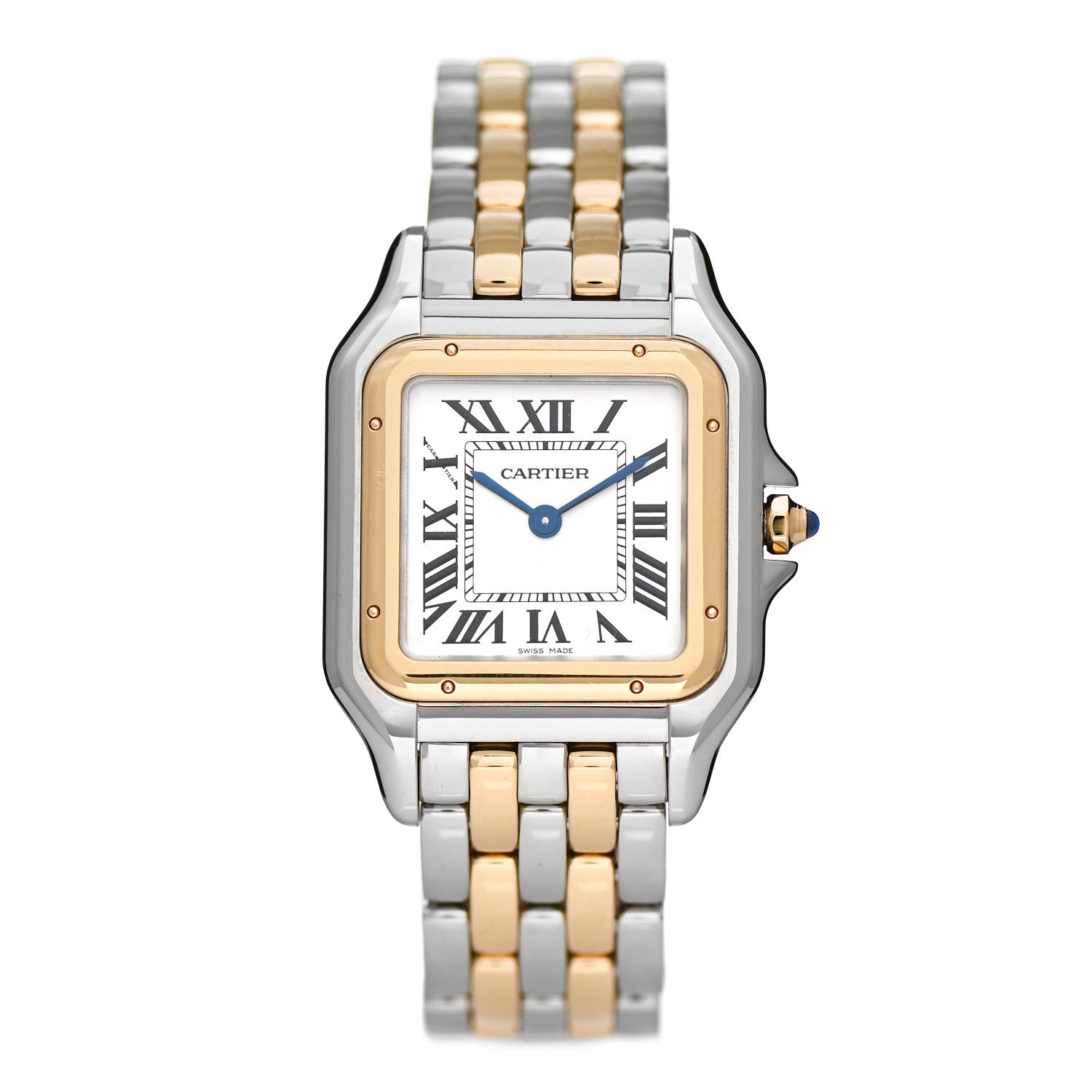 Cartier Stainless Steel 18K Yellow Gold 27mm Panthere Quartz Watch 1 of 4