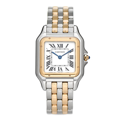 Cartier Stainless Steel 18K Yellow Gold 27mm Panthere Quartz Watch 1 of 4
