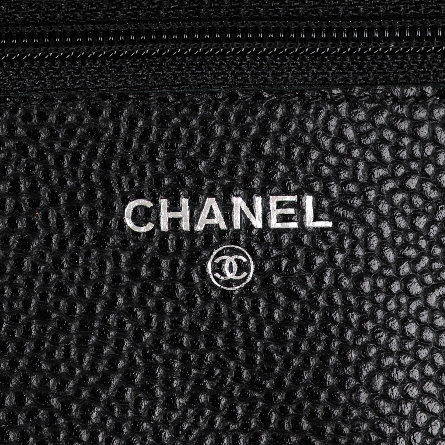 Chanel Caviar Quilted Wallet On Chain WOC Black 6 of 8