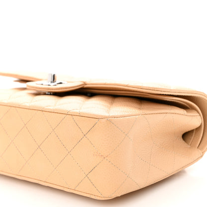 Chanel Caviar Quilted Small Double Flap Beige 11 of 14