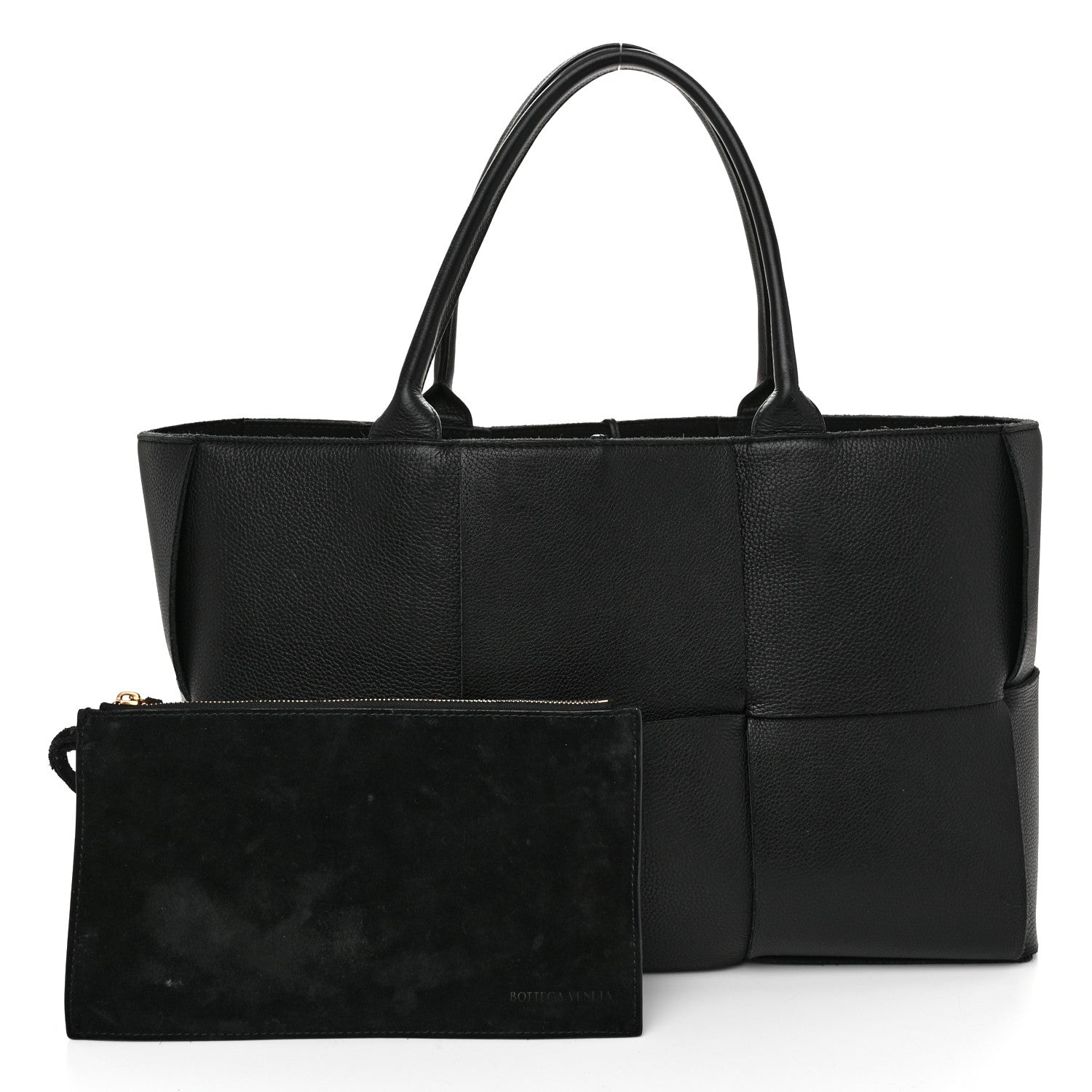 Bottega Veneta Nappa Maxi Intrecciato Arco Tote Black 3 of 12