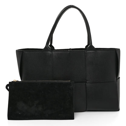 Bottega Veneta Nappa Maxi Intrecciato Arco Tote Black 3 of 12