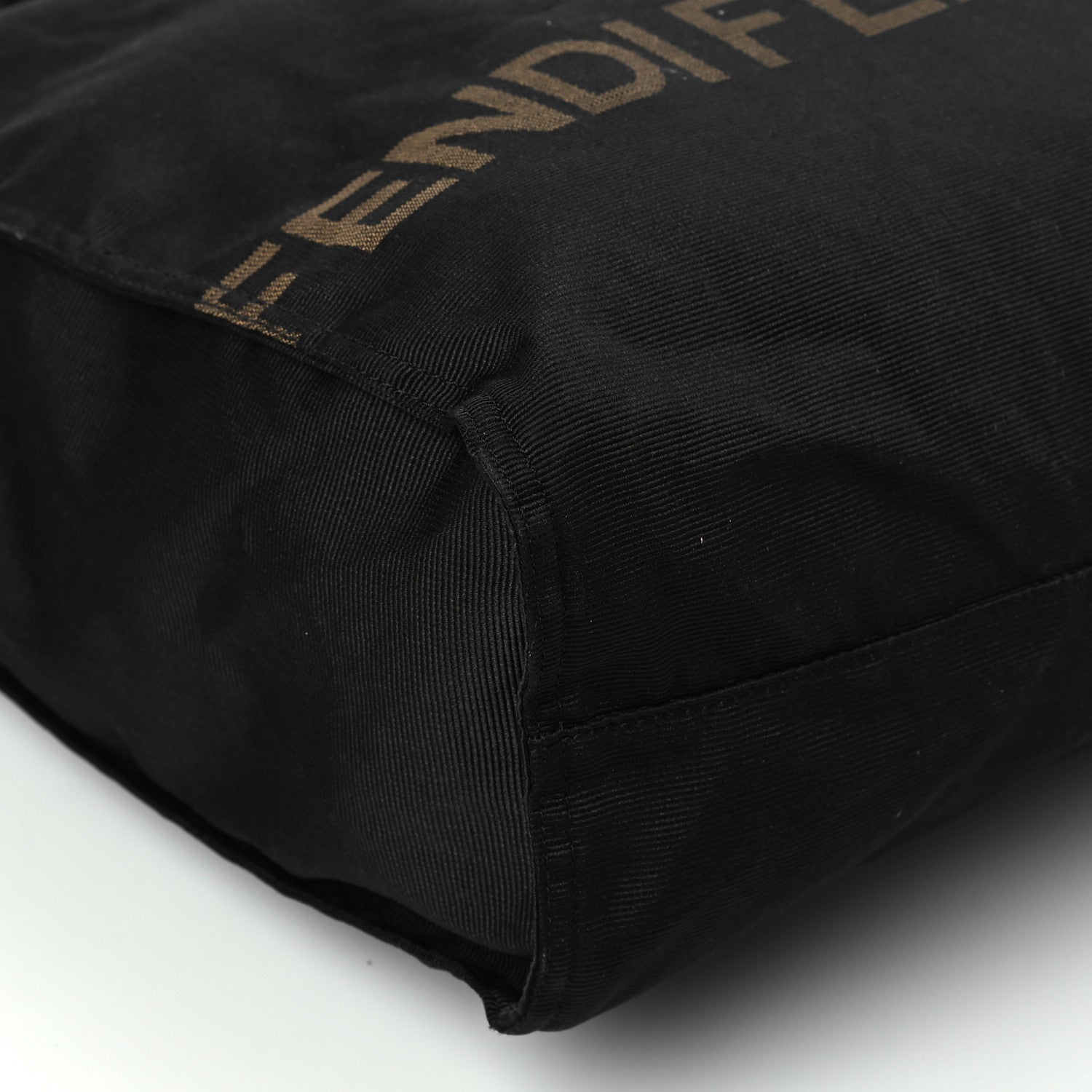 Fendi Fabric FF 1925 Tote Black 8 of 9
