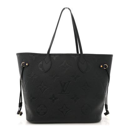 Louis Vuitton Empreinte Monogram Giant Neverfull MM Black 1 of 10