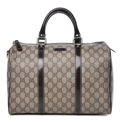 Gucci GG Plus Monogram Medium Joy Boston Dark Brown 1 of 10