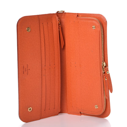 Louis Vuitton Monogram Multicolor Insolite Wallet White Orange 5 of 7