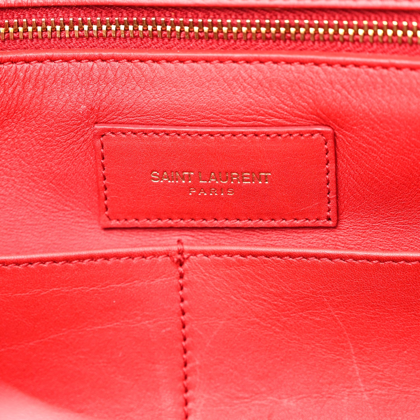 Calfskin Medium Classic Y Cabas Fuchsia