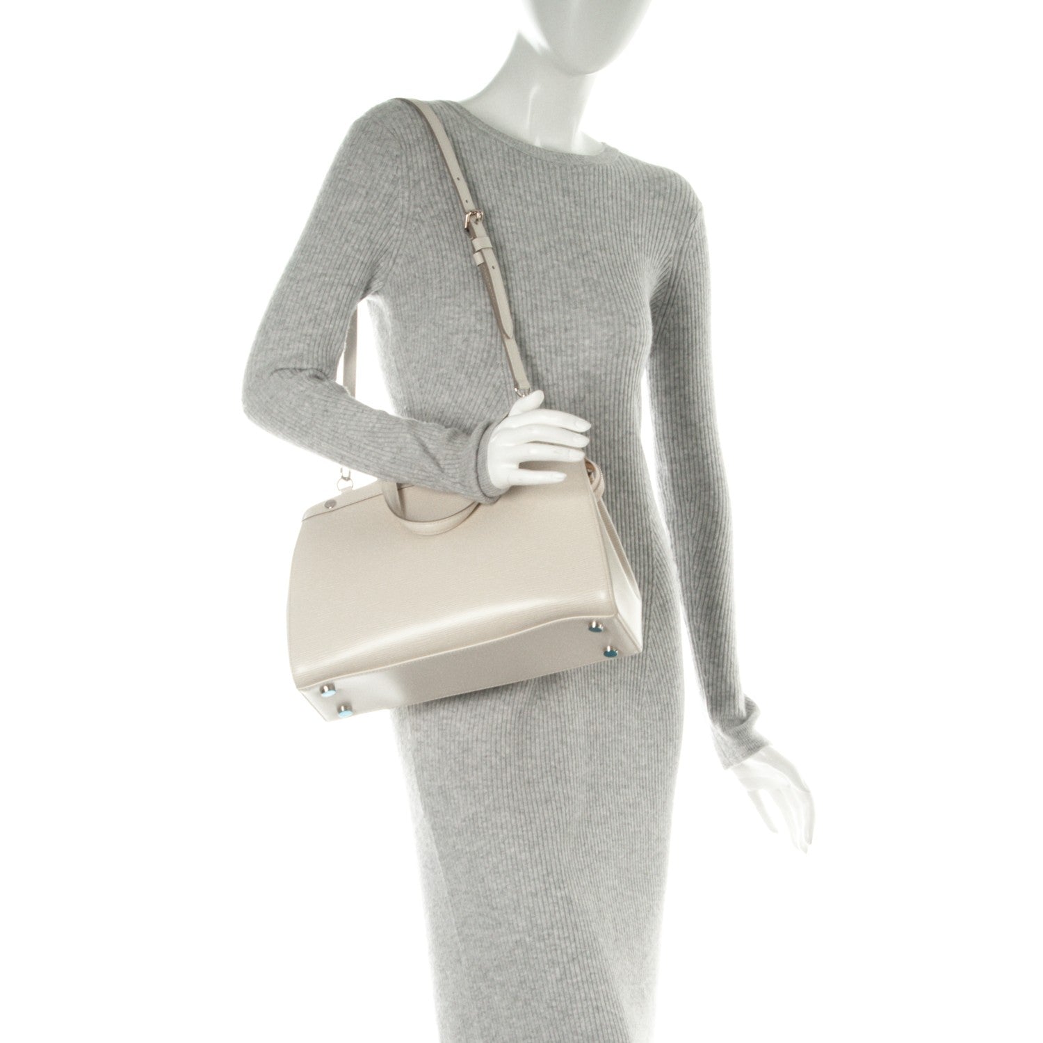 Louis Vuitton Epi Brea MM Ivory 2 of 6