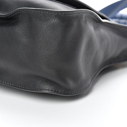 Chloe Calfskin Marcie Small Bi-Color Satchel Black 9 of 9