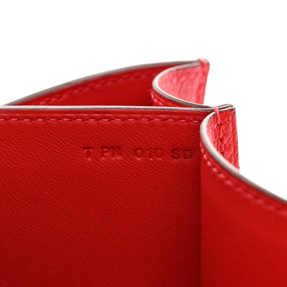Hermes Epsom Constance 24 Rouge Casaque 7 of 11
