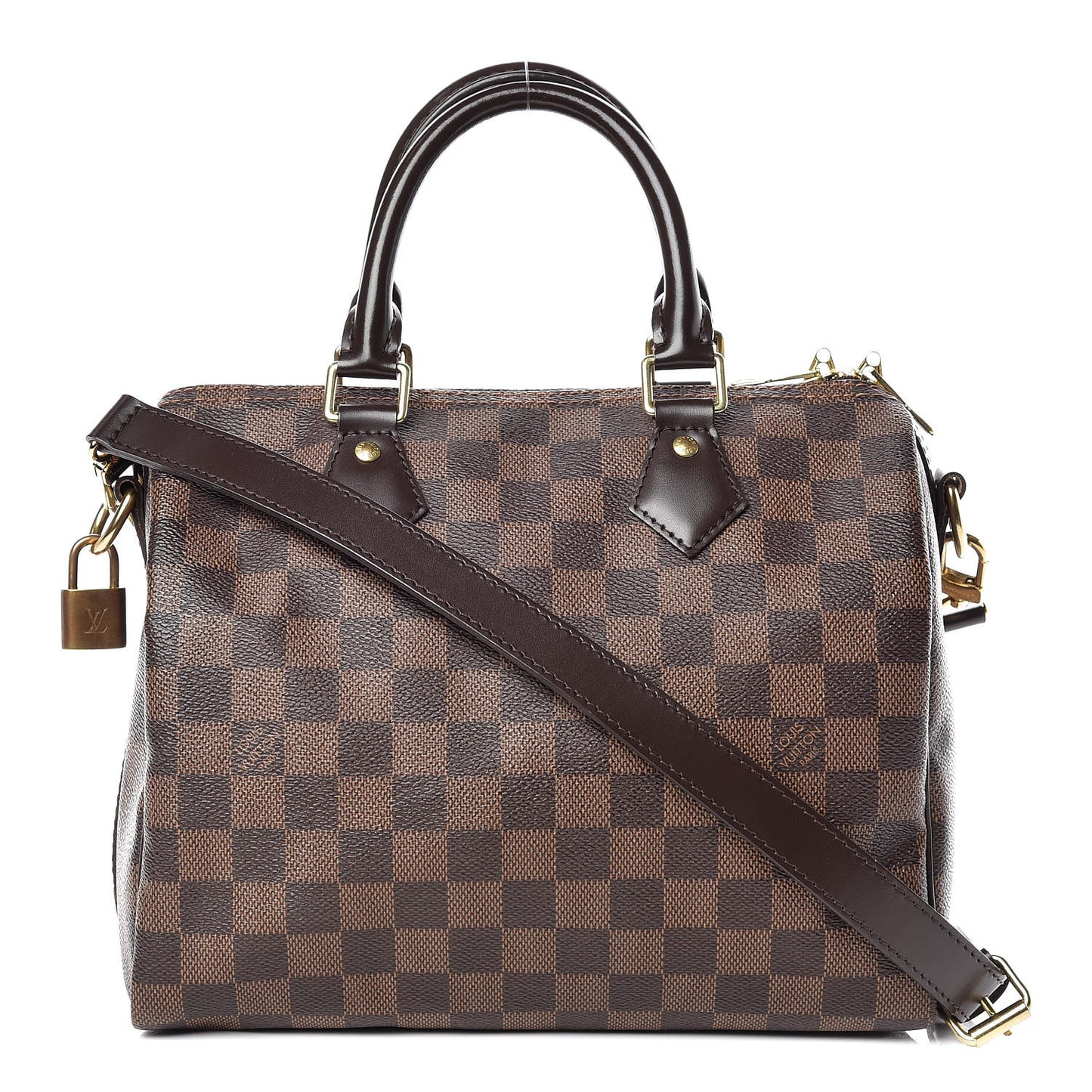 Damier Ebene Speedy Bandouliere 25