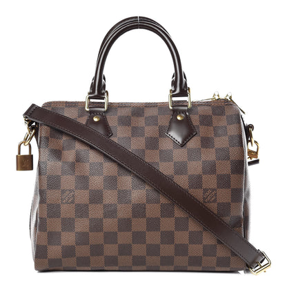 Louis Vuitton Damier Ebene Speedy Bandouliere 25 1 of 12