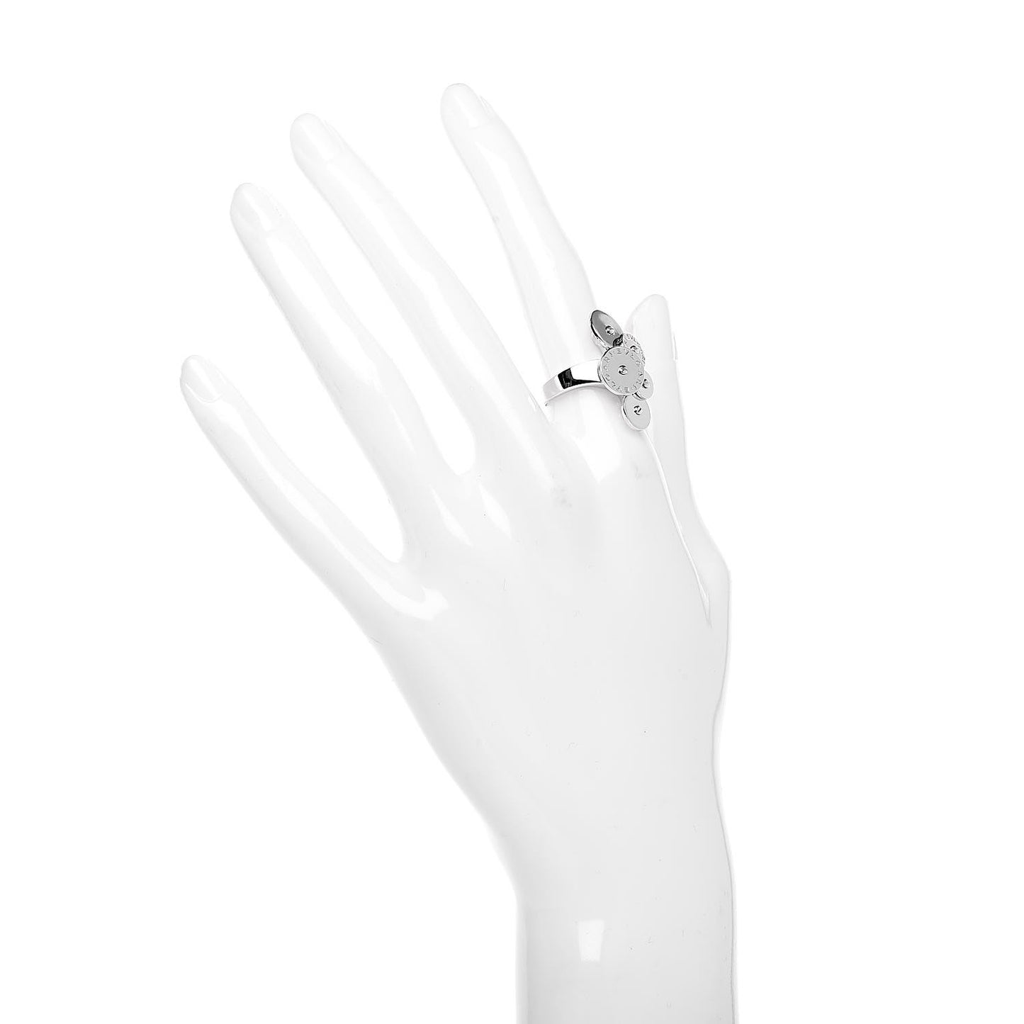 18K White Gold Cicladi Ring 50 5.25