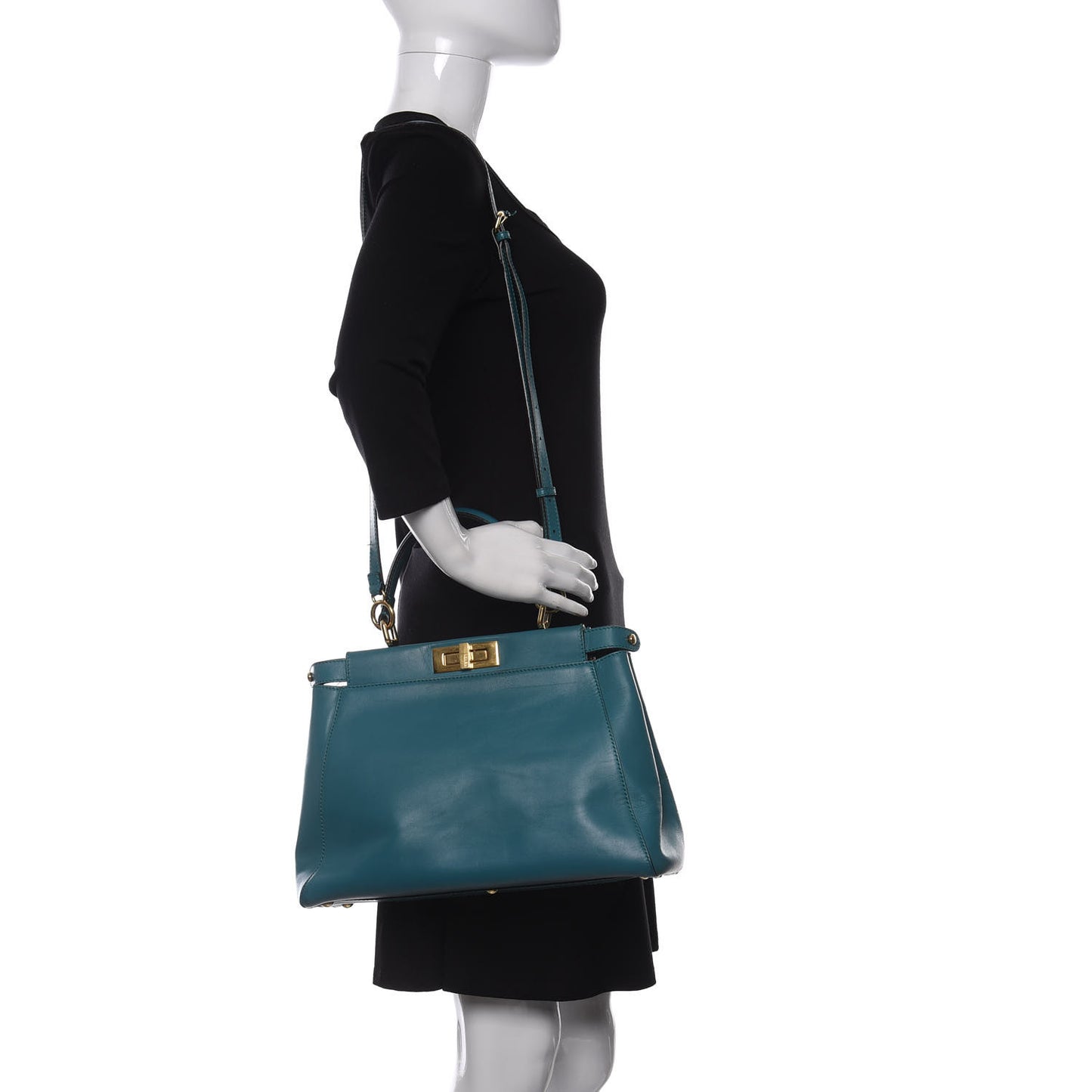 Vitello Morgan Fabric Jacquard Pequin Medium Peekaboo Iconic Satchel Lago Tobacco Black