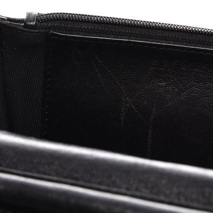 Chanel Lambskin Quilted Reissue Wallet On Chain WOC Black 8 of 13