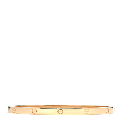 Cartier 18K Yellow Gold Small LOVE Bracelet 17 1 of 5