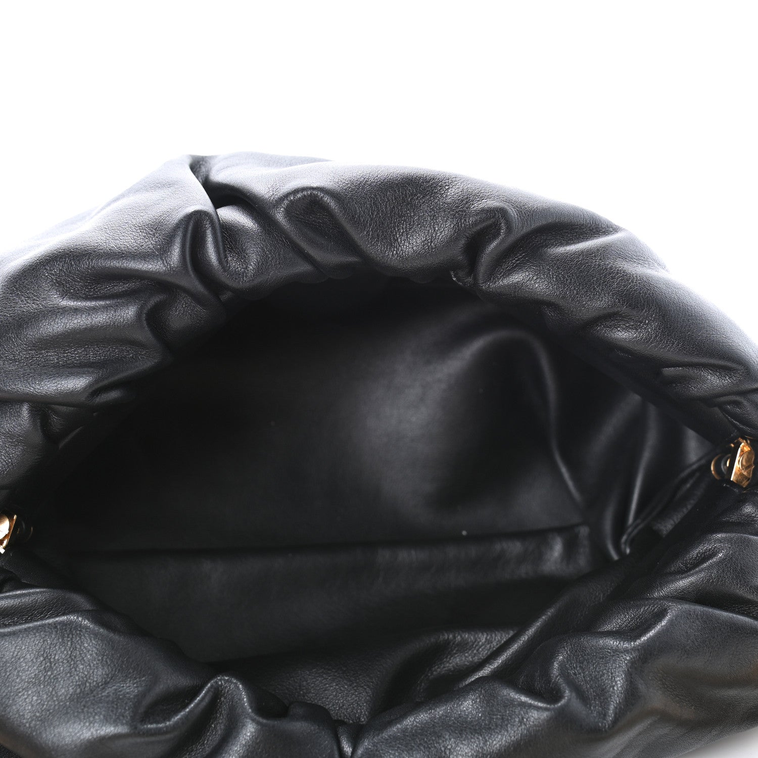 Bottega Veneta Calfskin The Pouch Chain Black 4 of 4
