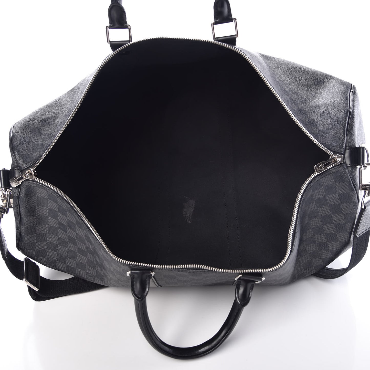 Damier Graphite Keepall Bandouliere 55