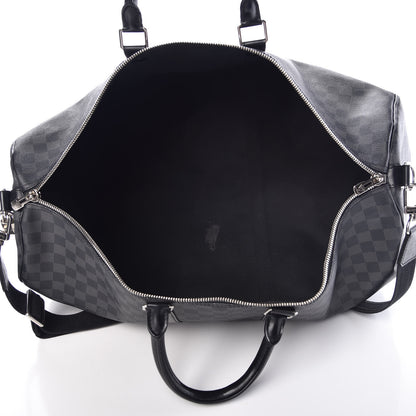 Louis Vuitton Damier Graphite Keepall Bandouliere 55 5 of 23