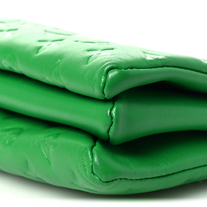 Louis Vuitton Lambskin Embossed Monogram Coussin PM LV Motion Green 8 of 8