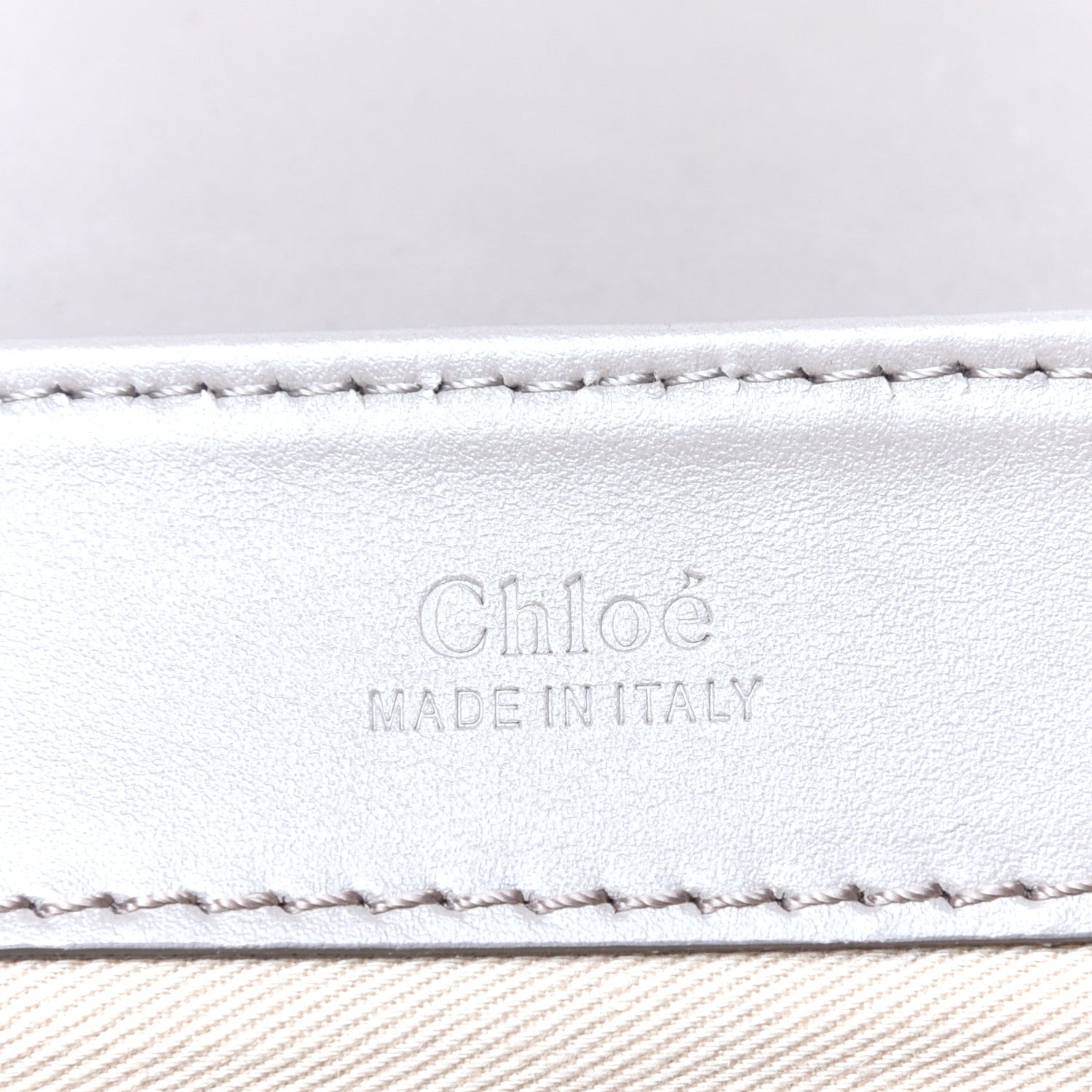 Chloe Calfskin Small C Double Carry Motty Grey 6 of 8
