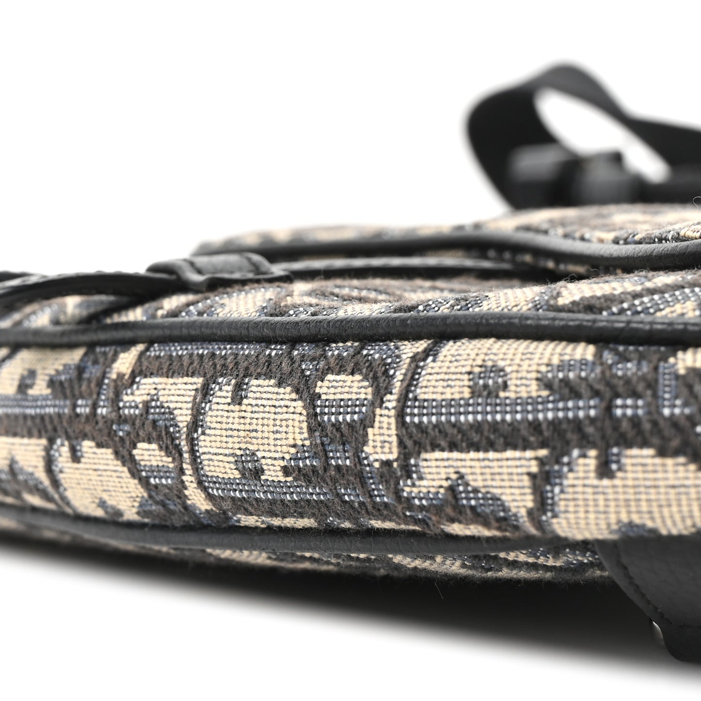 Oblique Mens Mini Saddle Bag Blue