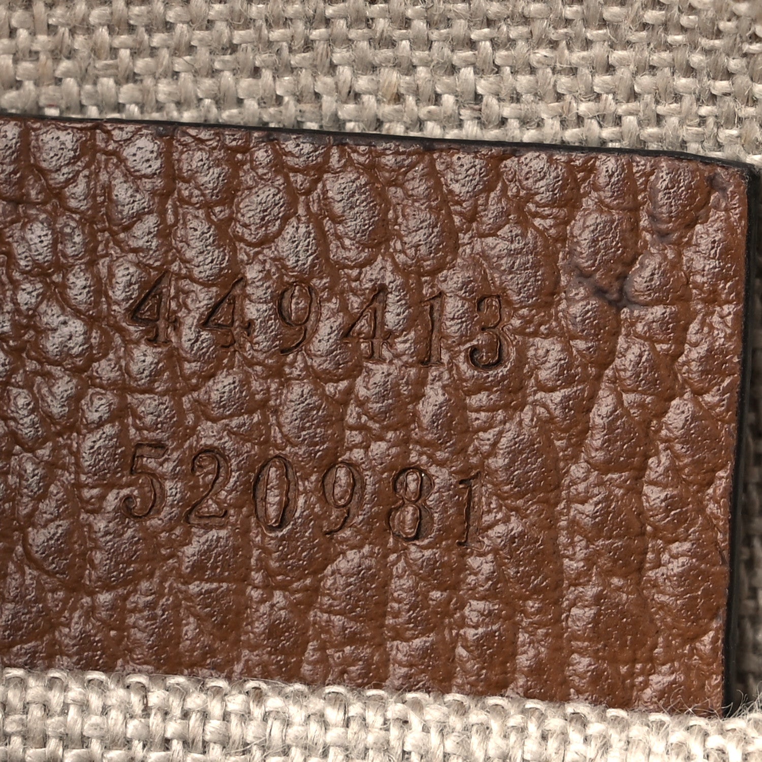 Gucci Monogram Mini Bree Messenger Bag Beige Tabacco 7 of 15