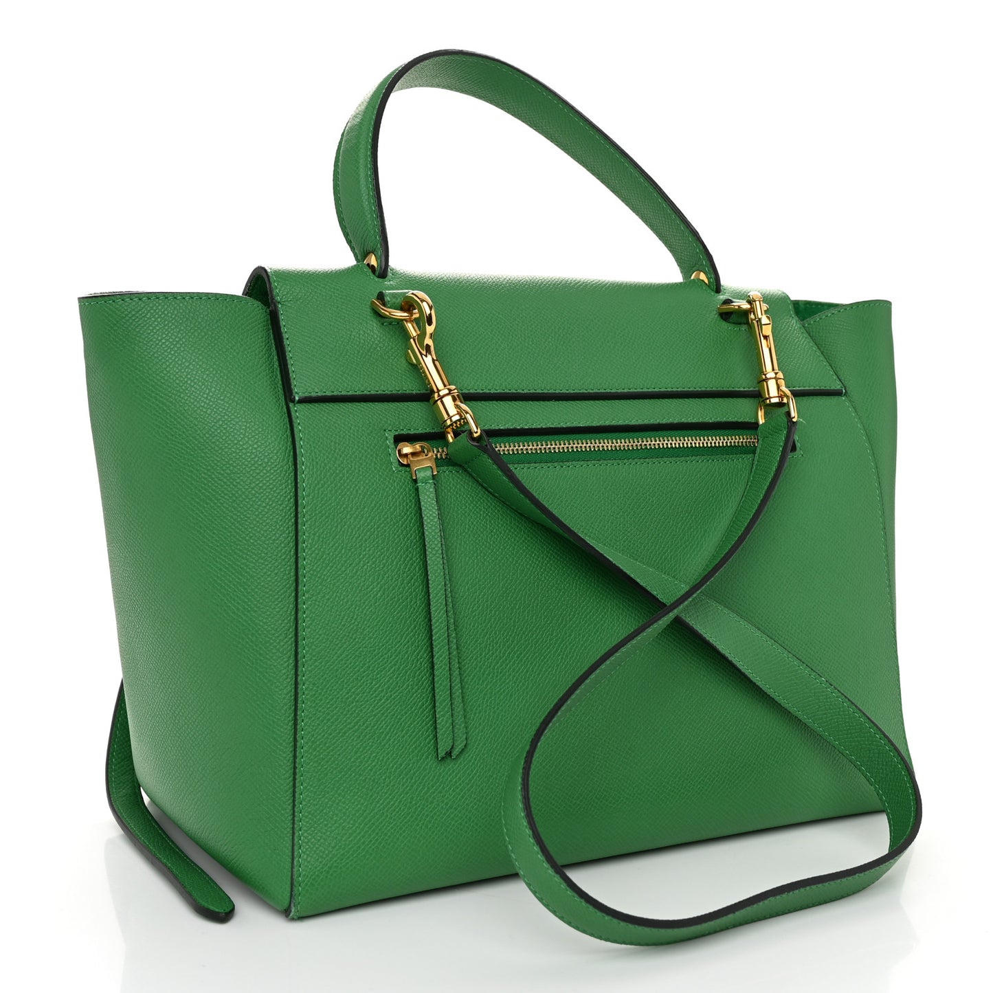 Grained Calfskin Mini Belt Bag Mint