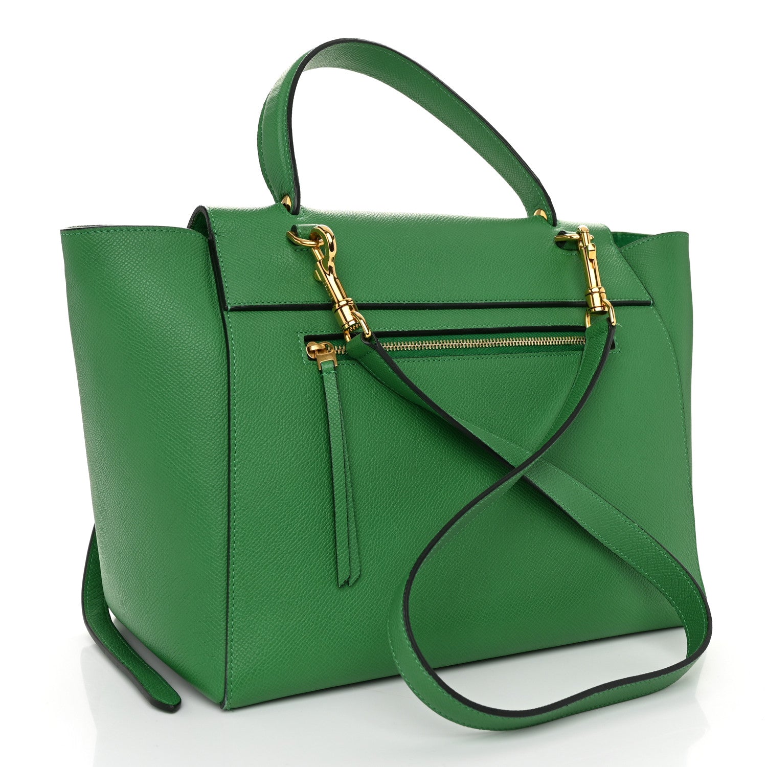 Celine Grained Calfskin Mini Belt Bag Mint 3 of 13