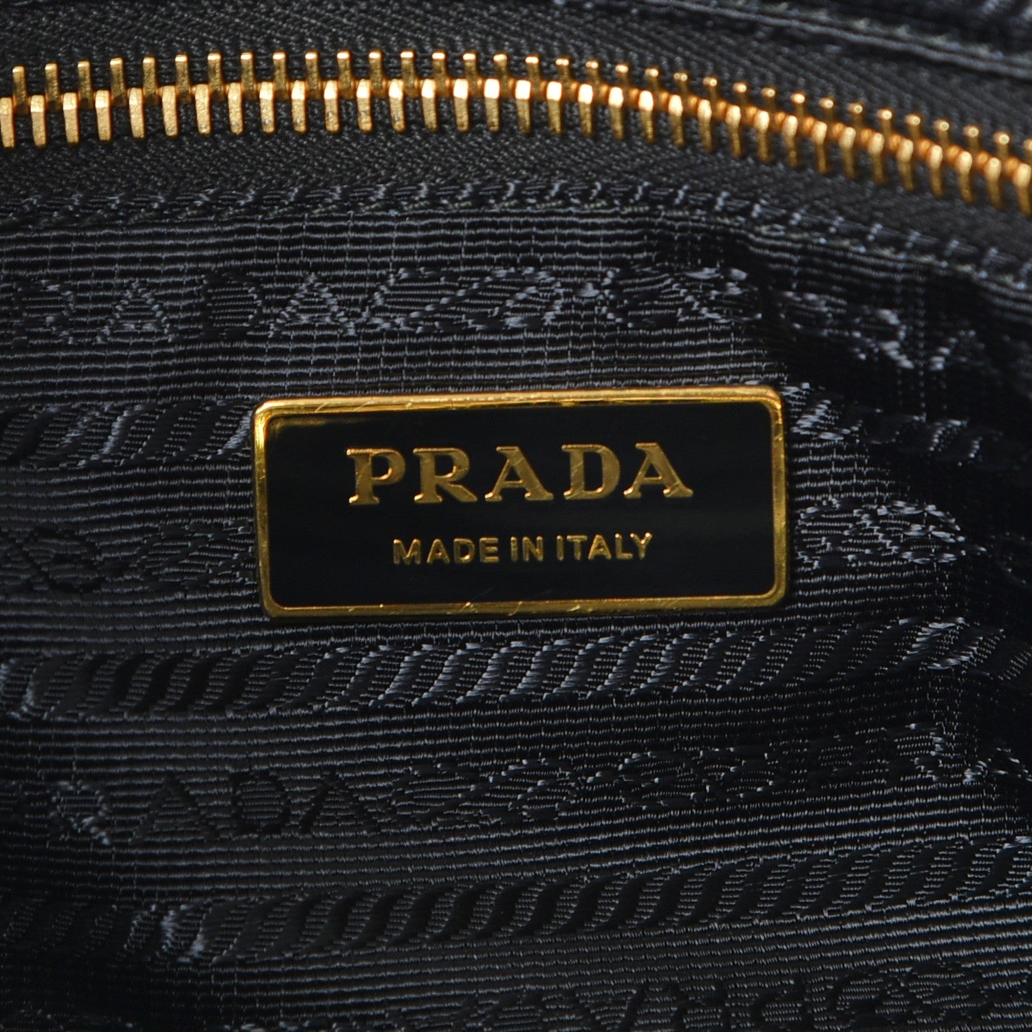 Prada Tessuto Nylon Quilted Impunturato Bauletto Nero Black 7 of 9