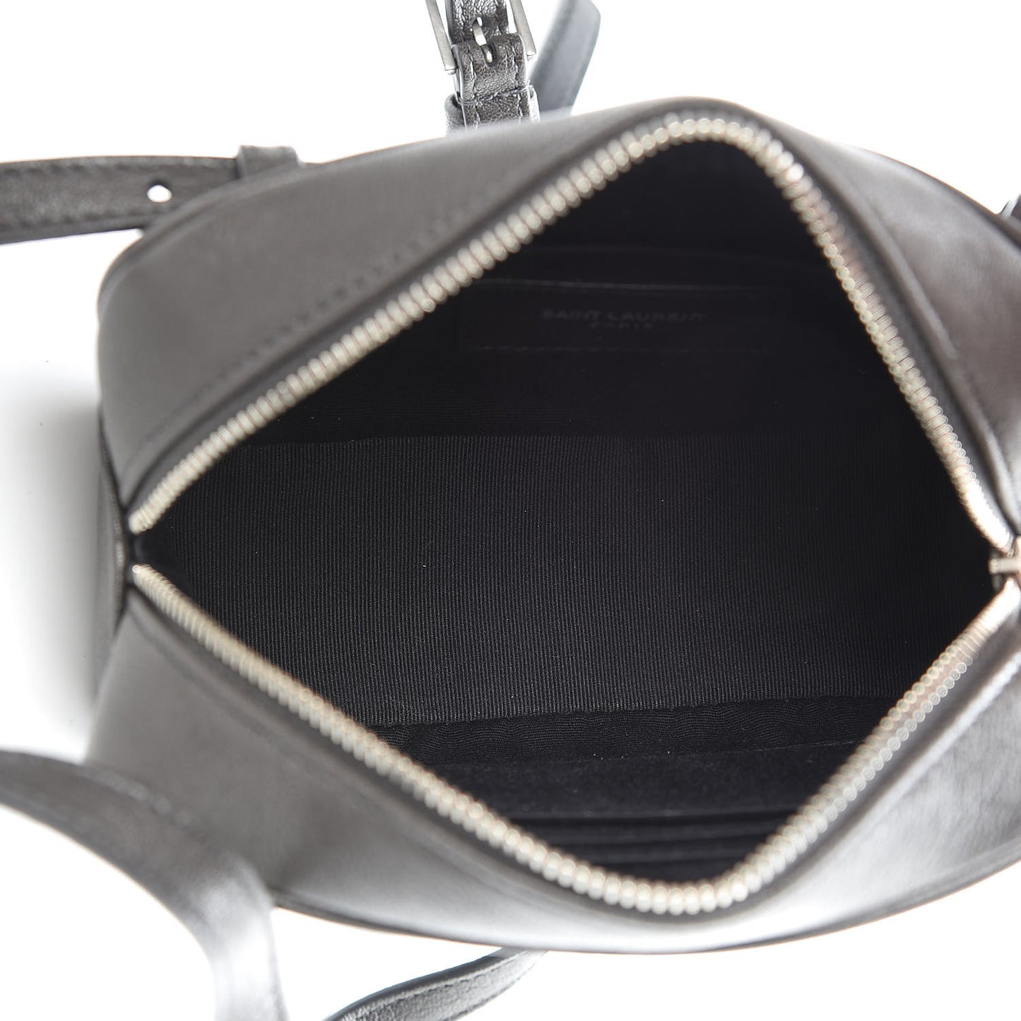Lambskin Monogram Lou Belt Bag Asphalt