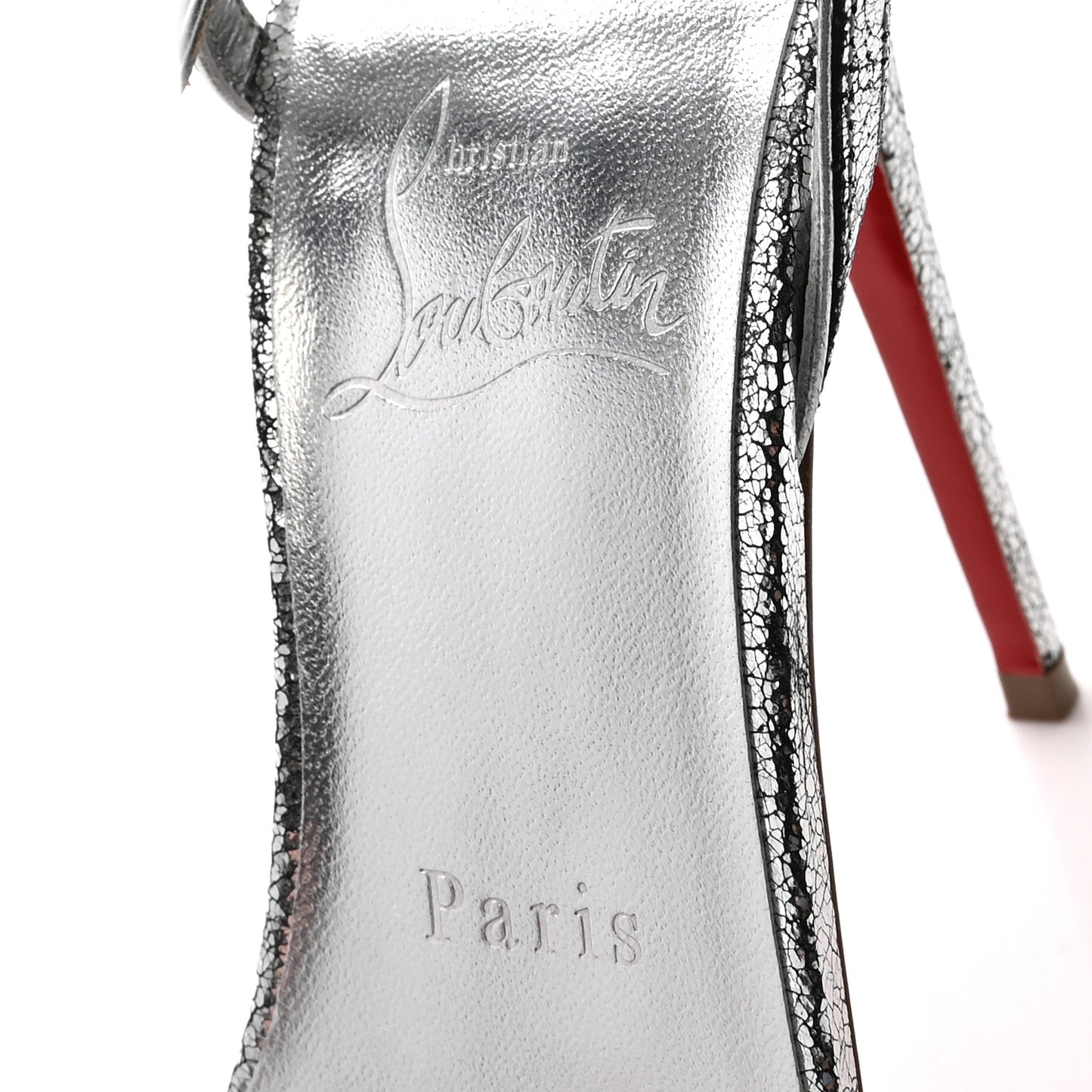Laminato Manoir PVC Rosalie 100 Sandals 39.5 Silver